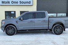 2021 Ford F-150 with professional window tint in North Bay